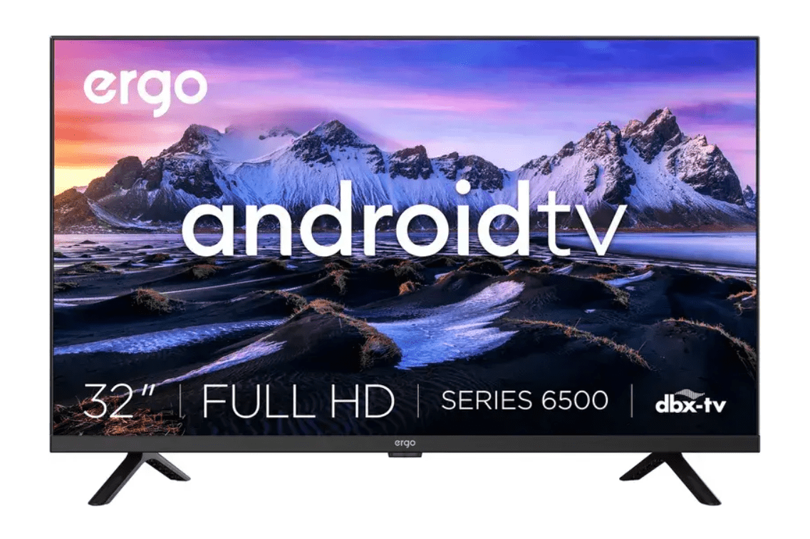 Недорогі телевізори 32 дюйми в кухню: Smart TV ERGO